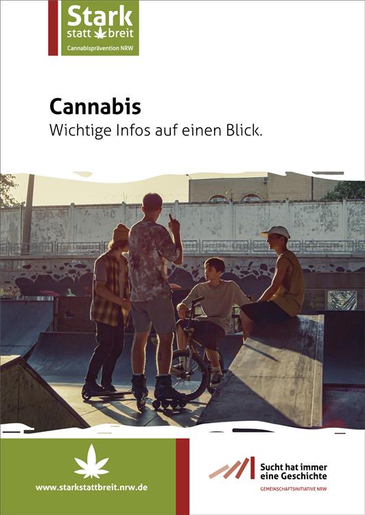 Bild Broschüre Cannabis Jugendliche